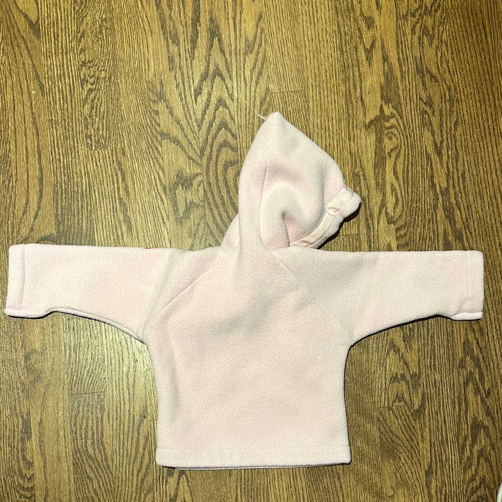 Widgeon Pink Fleece Coat - 9M - Picture 2 of 3